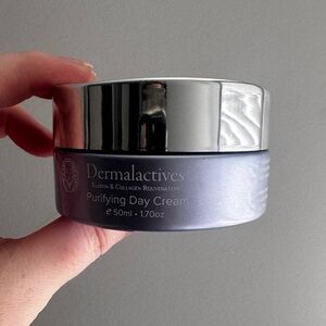 Dermalactives Purifying Day Cream - Silver and Purple